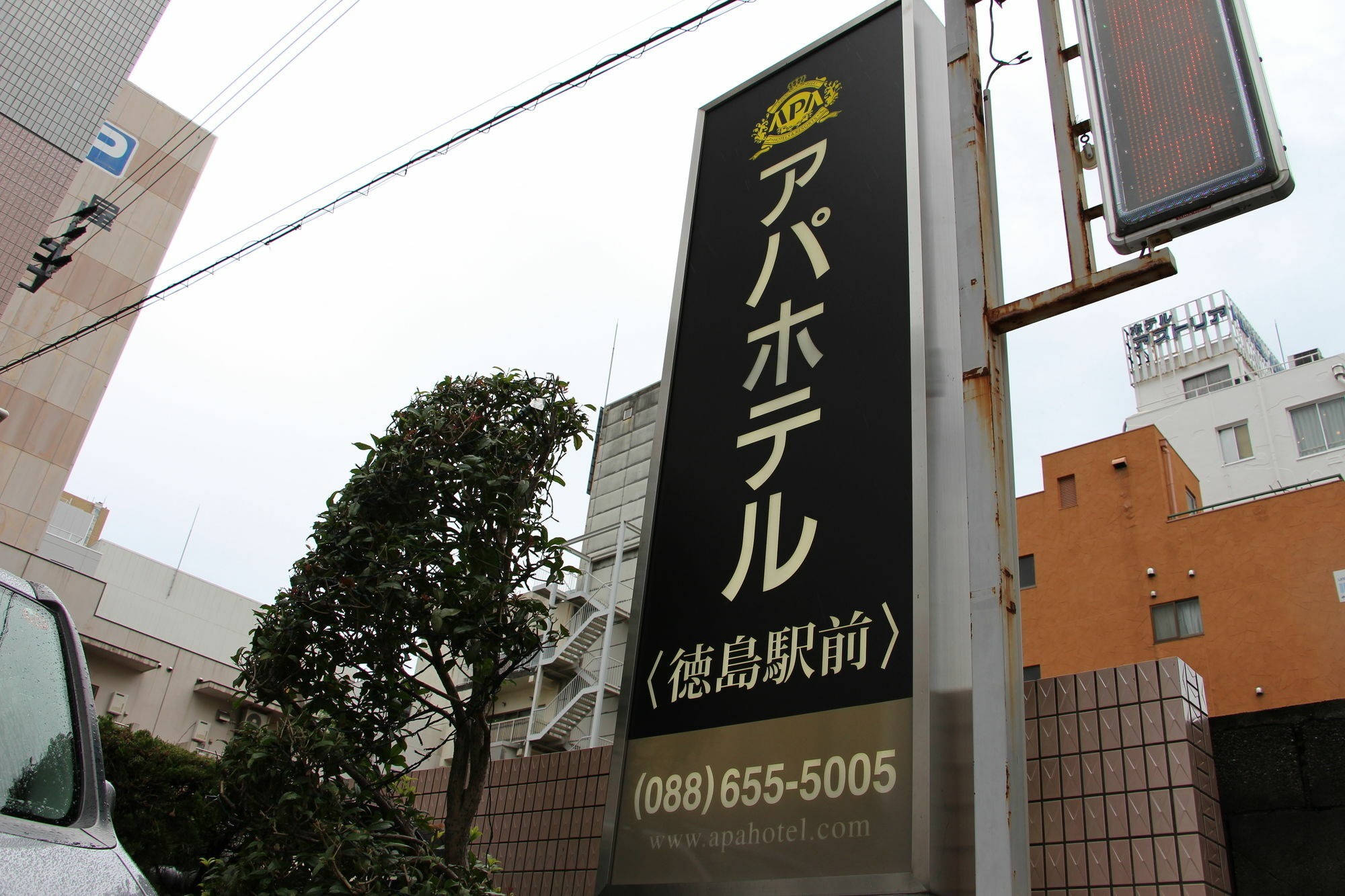 Apa Hotel Tokushima Ekimae Екстер'єр фото